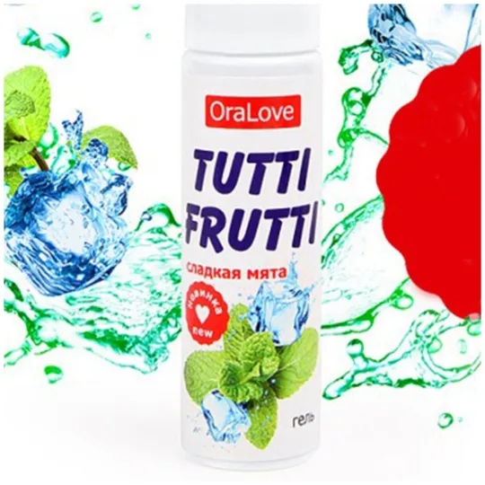 ГЕЛЬ "TUTTI-FRUTTI СЛАДКАЯ МЯТА"  серии "OraLove" 30 г