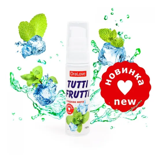ГЕЛЬ "TUTTI-FRUTTI СЛАДКАЯ МЯТА"  серии "OraLove" 30 г