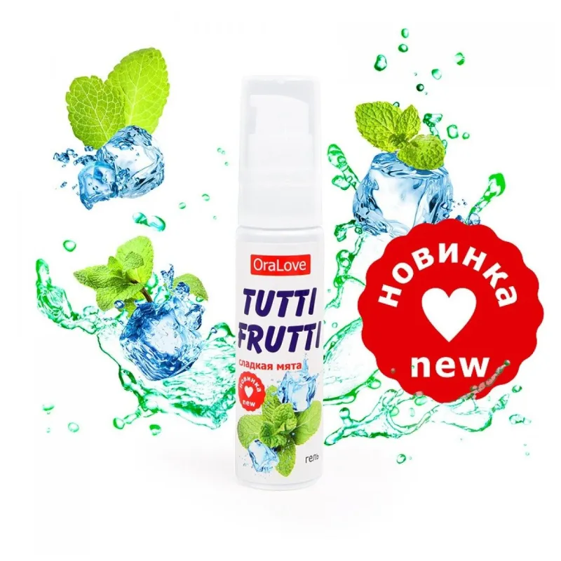 ГЕЛЬ "TUTTI-FRUTTI СЛАДКАЯ МЯТА"  серии "OraLove" 30 г