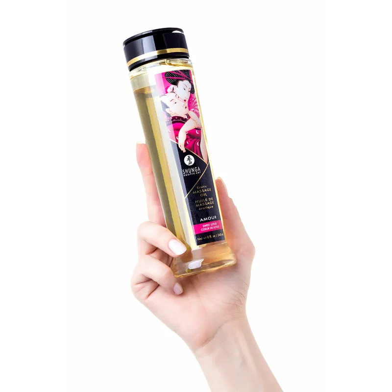 Масло массажное для тела Сладкий лотос, 240мл