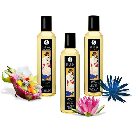 Масло массажное для тела Сладкий лотос, 240мл