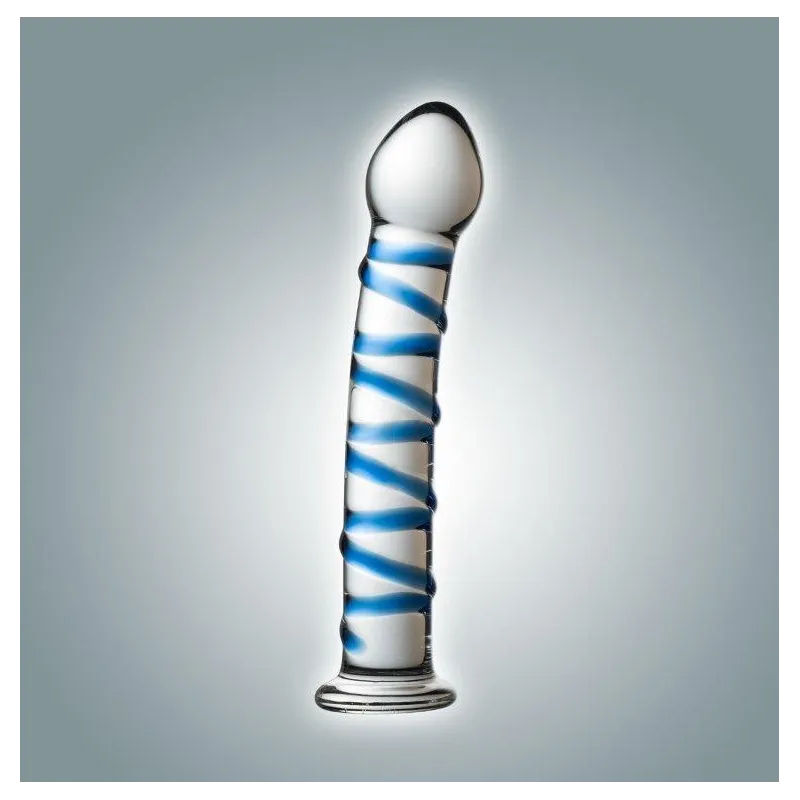 Нереалистичный фаллоимитатор из стекла 0079 BX DD