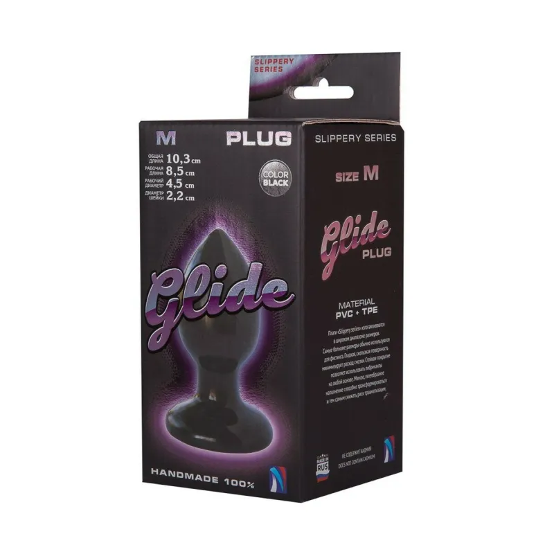 Анальный плаг Glide M