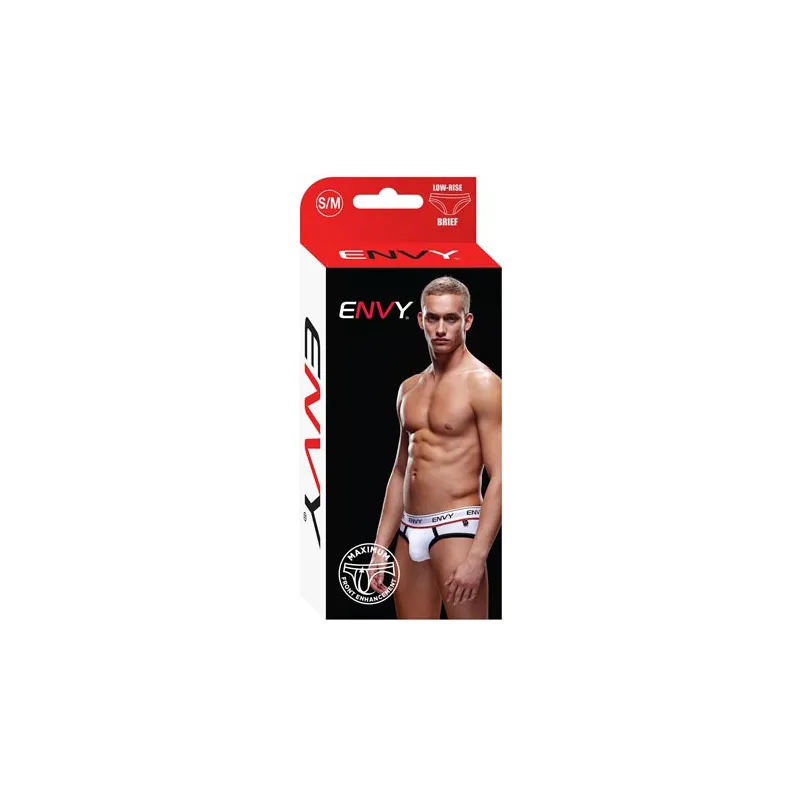 Брифы, трусы мужские, белые S/M