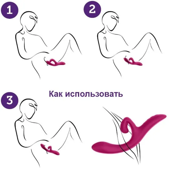 WE-VIBE Вибратор Nova 2 фиолетовый