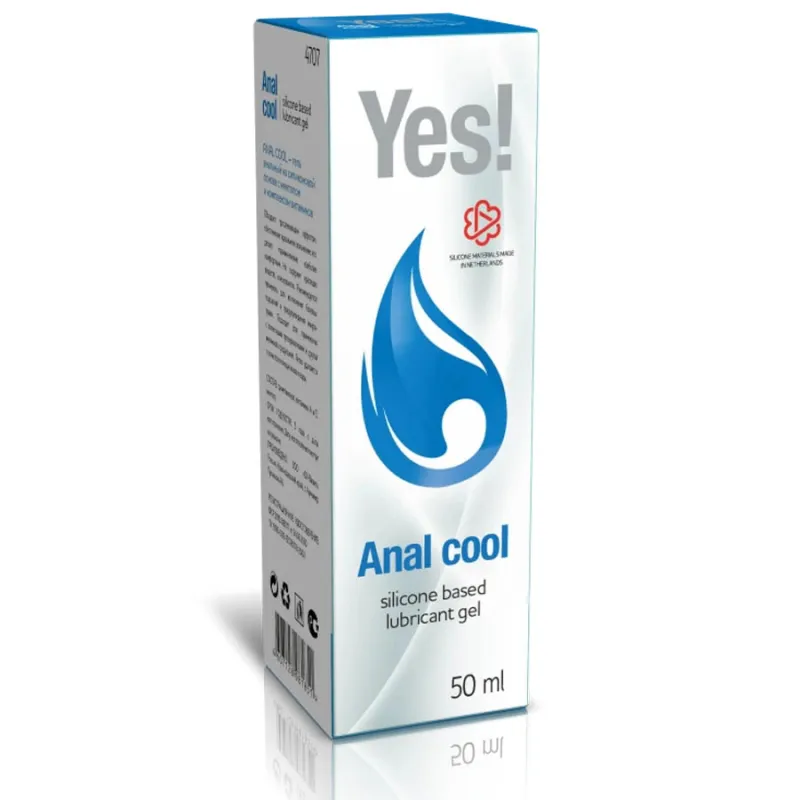 Гель-смазка силиконовый Yes - Anal cool, 50 мл