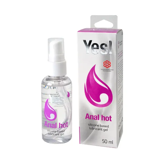 Гель-смазка силиконовый Yes - Anal hot, 50 мл