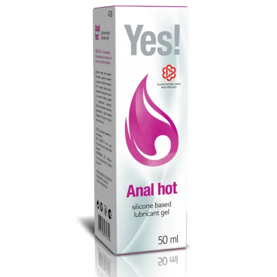 Гель-смазка силиконовый Yes - Anal hot, 50 мл