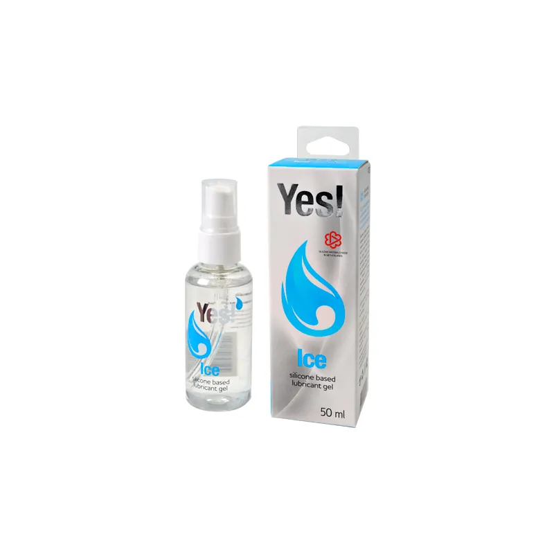 Гель-смазка силиконовый Yes - Ice, 50 мл