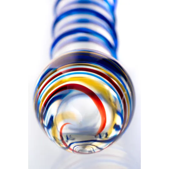 НЕРЕАЛИСТИЧНЫЙ ФАЛЛОИМИТАТОР SEXUS GLASS, СТЕКЛО, ПРОЗРАЧНЫЙ, 18 СМ