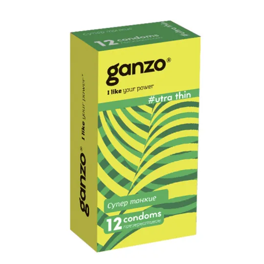 Презервативы Ganzo Ultra thin № 12