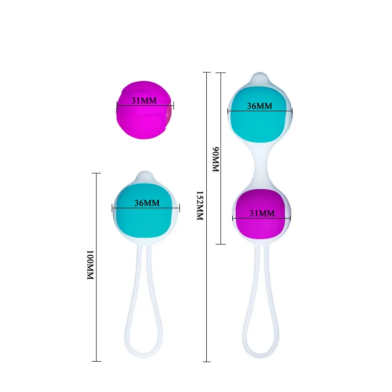 Orgasmic Ball вагинальные шарики со смещенным центром тяжести