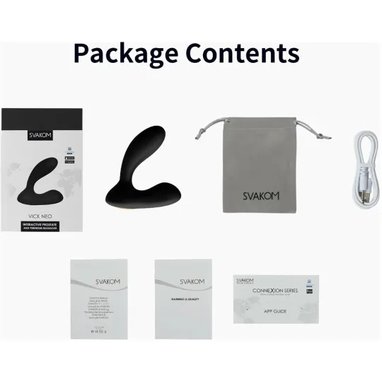 Интерактивный вибромассажер простаты и промежности VickNeo
