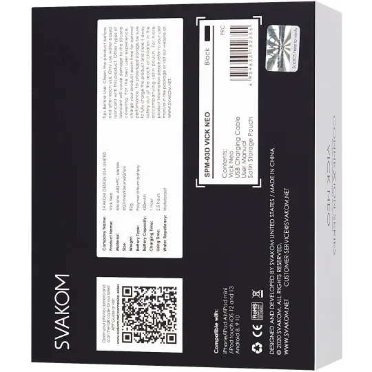 Интерактивный вибромассажер простаты и промежности VickNeo