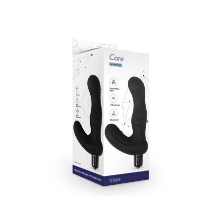 Массажер простаты Titan, цвет черный