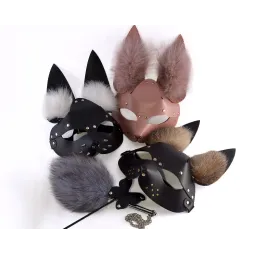 Маска Зайка с мехом, 3415-8