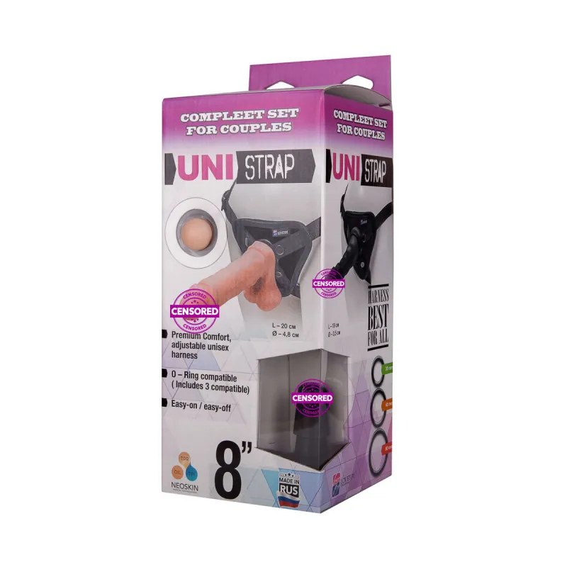 Страпон с 2 насадками