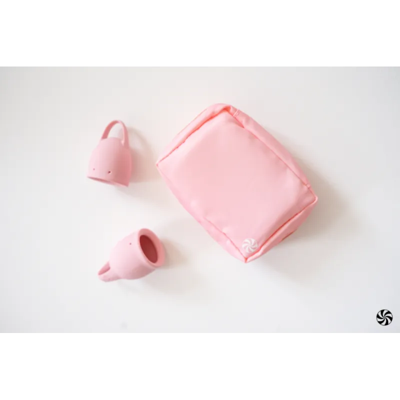 НАБОР МЕНСТРУАЛЬНЫХ ЧАШ NATURAL WELLNESS MAGNOLIA LIGHT PINK